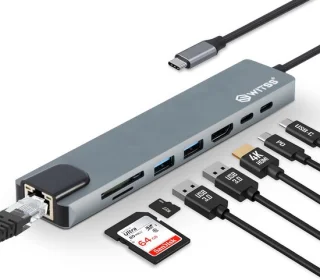 Switss USB C Hub 8-in-1