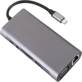 Sybra USB-C Dock 11-in-1 Docking Station