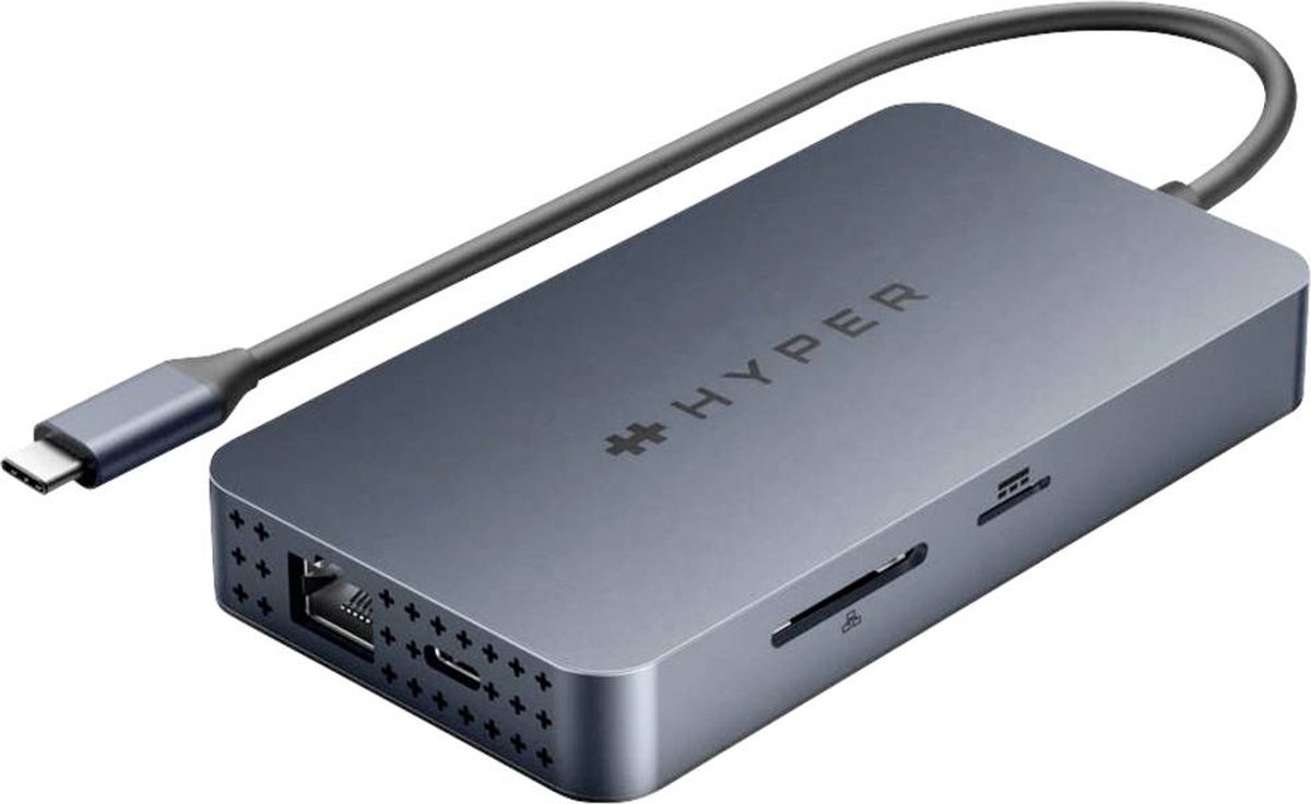 Targus 10-in-1 USB-C Hub Dual 4K HDMI Dockingstation