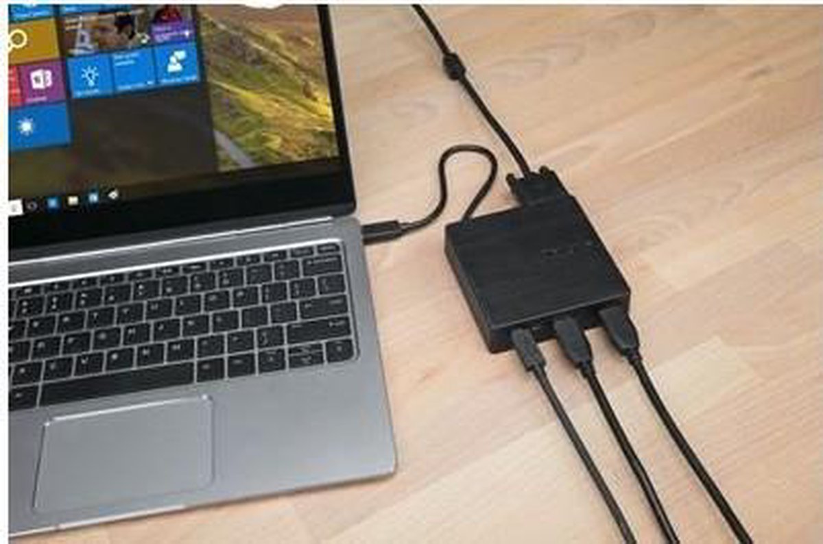 Targus D412 USB-C Travel Dock Zwart