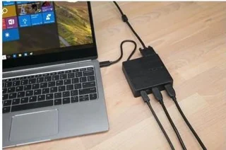 Targus D412 USB-C Travel Dock Zwart