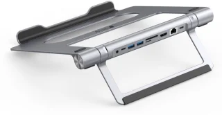 Techly ICA-NTB-DOCK91 Type-C Dockingstation Zilver