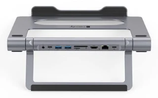 Techly ICA-NTB-DOCK91 Type-C Dockingstation Zilver