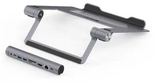 Techly ICA-NTB-DOCK91 Type-C Dockingstation Zilver