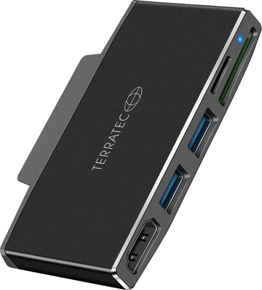 De Terratec CONNECT Go1 USB-C Dockingstation in één oogopslag
