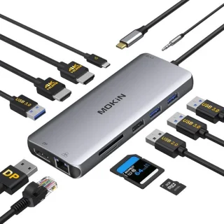 Thijox 12-in-1 USB-C dockingstation