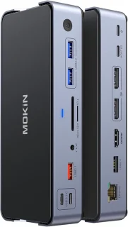 Thijox - 15-in-1 usb-c docking station