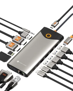 Thijox 15-in-1 usb-c dockingstation