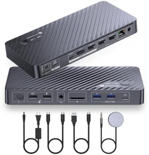Thijox AV Access docking station dual monitor