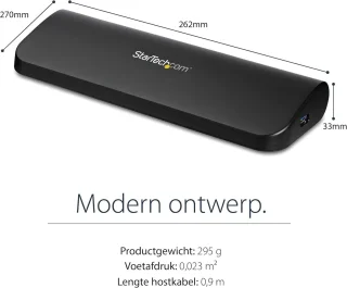 Thijox dual monitor USB 3.0 laptop docking station universeel type-a dock