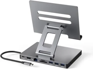 Thijox iPad Pro usb-c hub stand 9-in-1 adapter