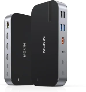 Thijox usb-c docking station 16-in-1