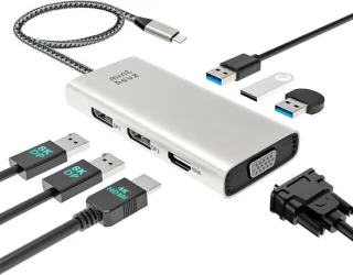 Thijox usb-c docking station 7-in-1