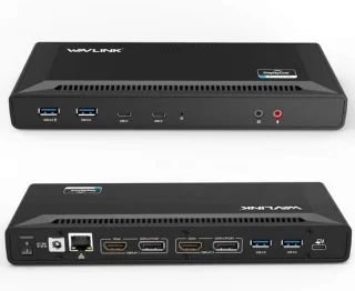 Thijox usb c dual 4k laptop docking station