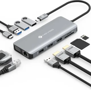 Thijox usb c hub docking station