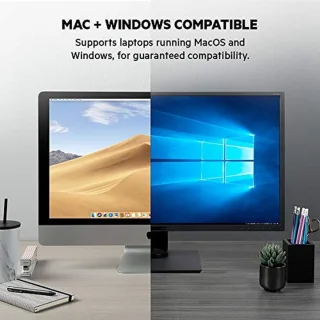 Thunderbolt 3 Dock voor 2 monitoren