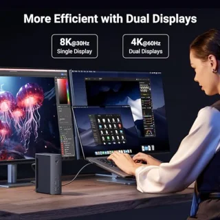 Thunderbolt 4 Dock voor laptop