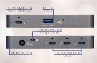 Thunderbolt 4 Hub-dockingstation
