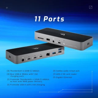 Thunderbolt 4 USB-C Dockingstation