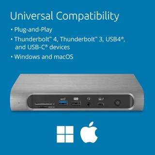 Thunderbolt 4 & USB4 16-in-1 dockingstation