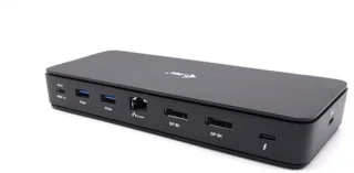 Thunderbolt docking station en USB-C hub - zwart
