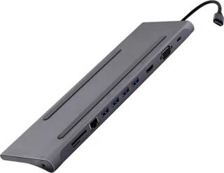 T'nB DOCKUSBC11 Laptop Dock USB-C Zilver