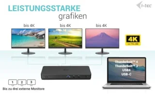 Triple Monitor Dockingstation