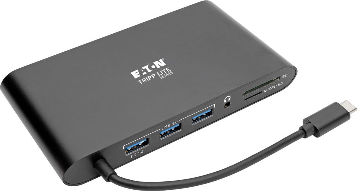 Tripp-Lite U442-DOCK1-B USB-C Laptop Docking Station Black