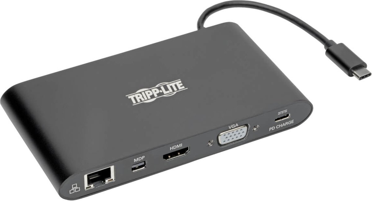 Tripp-Lite U442-DOCK1-B USB-C Laptop Docking Station Black