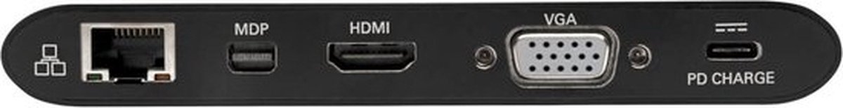Tripp-Lite U442-DOCK1-B USB-C Laptop Docking Station Black