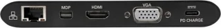 Tripp-Lite U442-DOCK1-B USB-C Laptop Docking Station Black