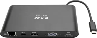 Tripp-Lite U442-DOCK1-B USB-C Laptop Docking Station Black
