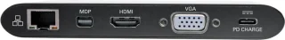 Tripp-Lite U442-DOCK1-B USB-C Laptop Docking Station Black