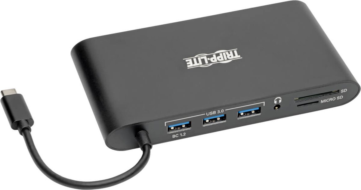 Tripp-Lite U442-DOCK1-B USB-C Laptop Docking Station Black