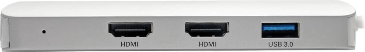Tripp Lite U442-DOCK12-S USB-C Docking Station Silver