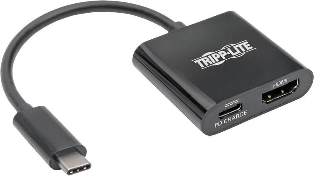 Tripp Lite U444-06N-H4B-C USB-C HDMI Adapter Black