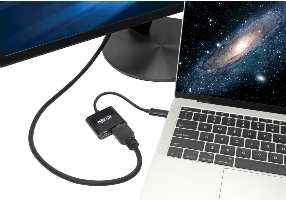 Tripp Lite U444-06N-H4B-C USB-C HDMI Adapter Black
