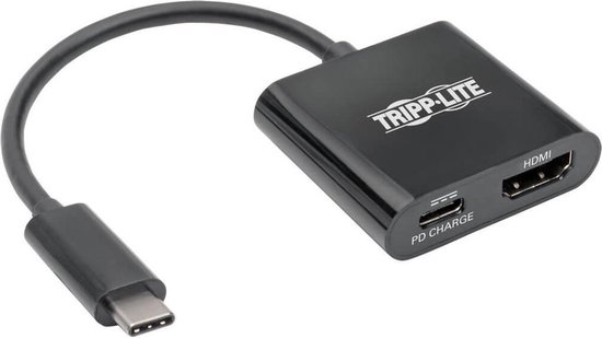 Tripp Lite U444-06N-H4B-C USB-C HDMI Adapter Black