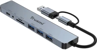 Trusmi DS01-01 8-in-1 Multifunctioneel Dockingstation
