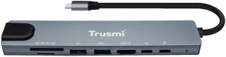 Trusmi DS01-02 8-in-1 USB-C Dockingstation
