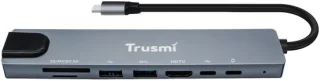 Trusmi DS01-02 8-in-1 USB-C Dockingstation