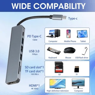 Type-C Adapter 7-in-1