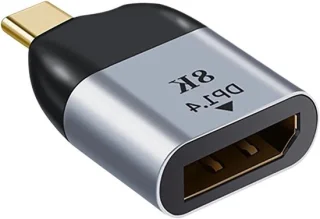 Type C adapter - docking station - zwart