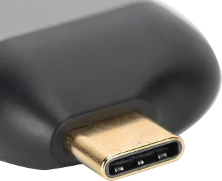 Type C-adapter videoconverter aluminium