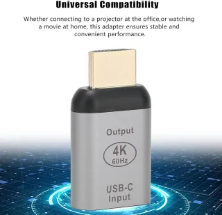 Type-C adapter videoconverter