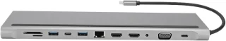Type-C docking station grijs