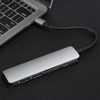 Type-C hub - 6-in-1 dock