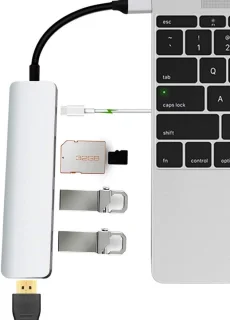 Type-C hub - 6-in-1 dock