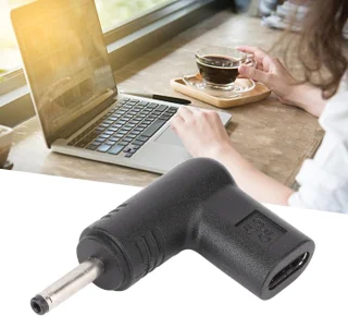 Type C naar 3.0x1.1mm DC male-adapter