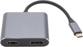 Type C splitter voor dubbele monitor